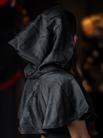 Black Sin Cowl Cloak